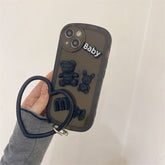 Cute Bear Case Black